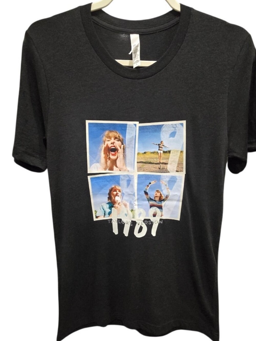 Taylor Swift 1989 Graphic Tee Bella Canvas Small Black Swiftie Shirt